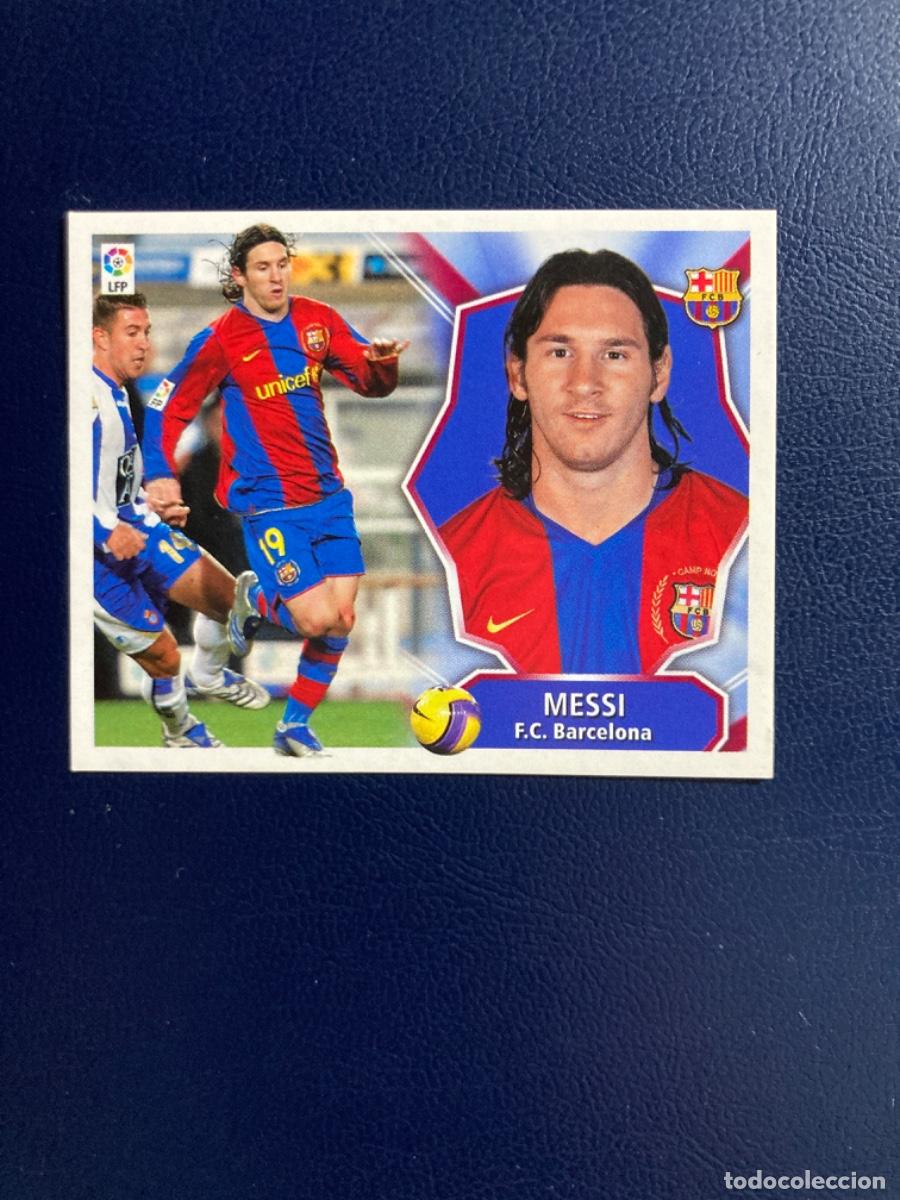 Cromos de F&uacute;tbol: LIONEL MESSI FC BARCELONA STICKER LIGA FUTBOL EDICIONES ESTE 2008 2009 08 09 PANINI Sin pegar