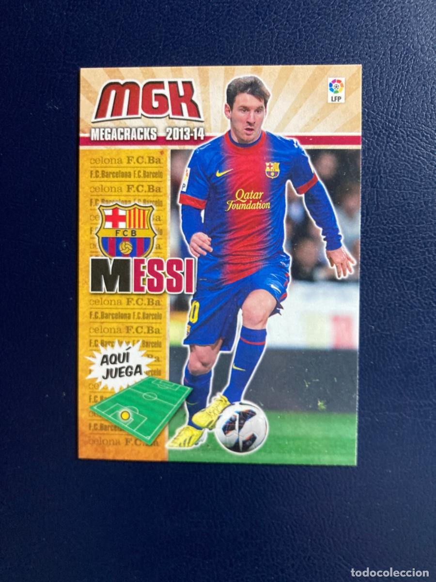 Cromos de F&uacute;tbol: 72 LIONEL MESSI FC BARCELONA 2013 2014 PANINI MEGACRACKS MGK 13 14