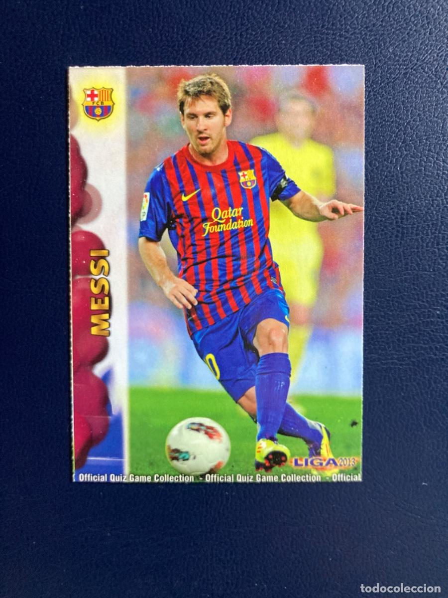 Cromos de F&uacute;tbol: 44 MESSI BARCELONA MUNDICROMO Liga 12 13 2012-2013