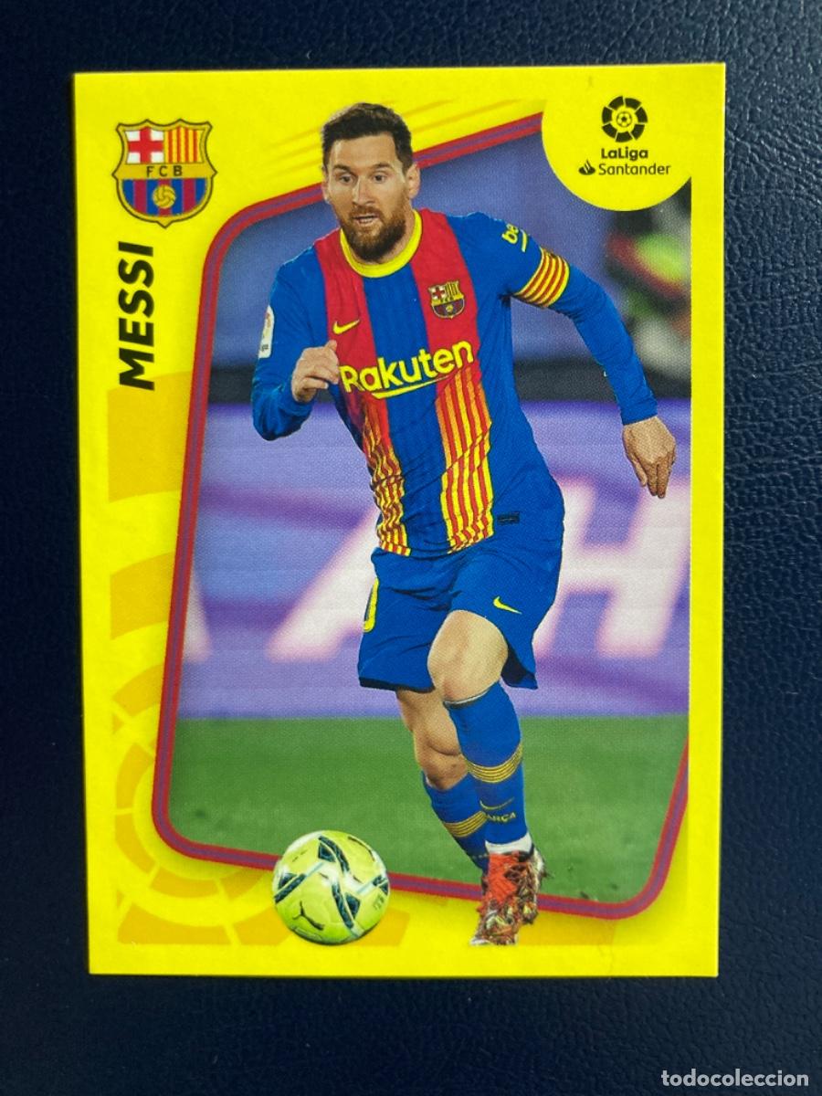 Cromos de F&uacute;tbol: MESSI 3 BARCELONA LIGA 2021 2022 21 22 ESTE PANINI Sin pegar