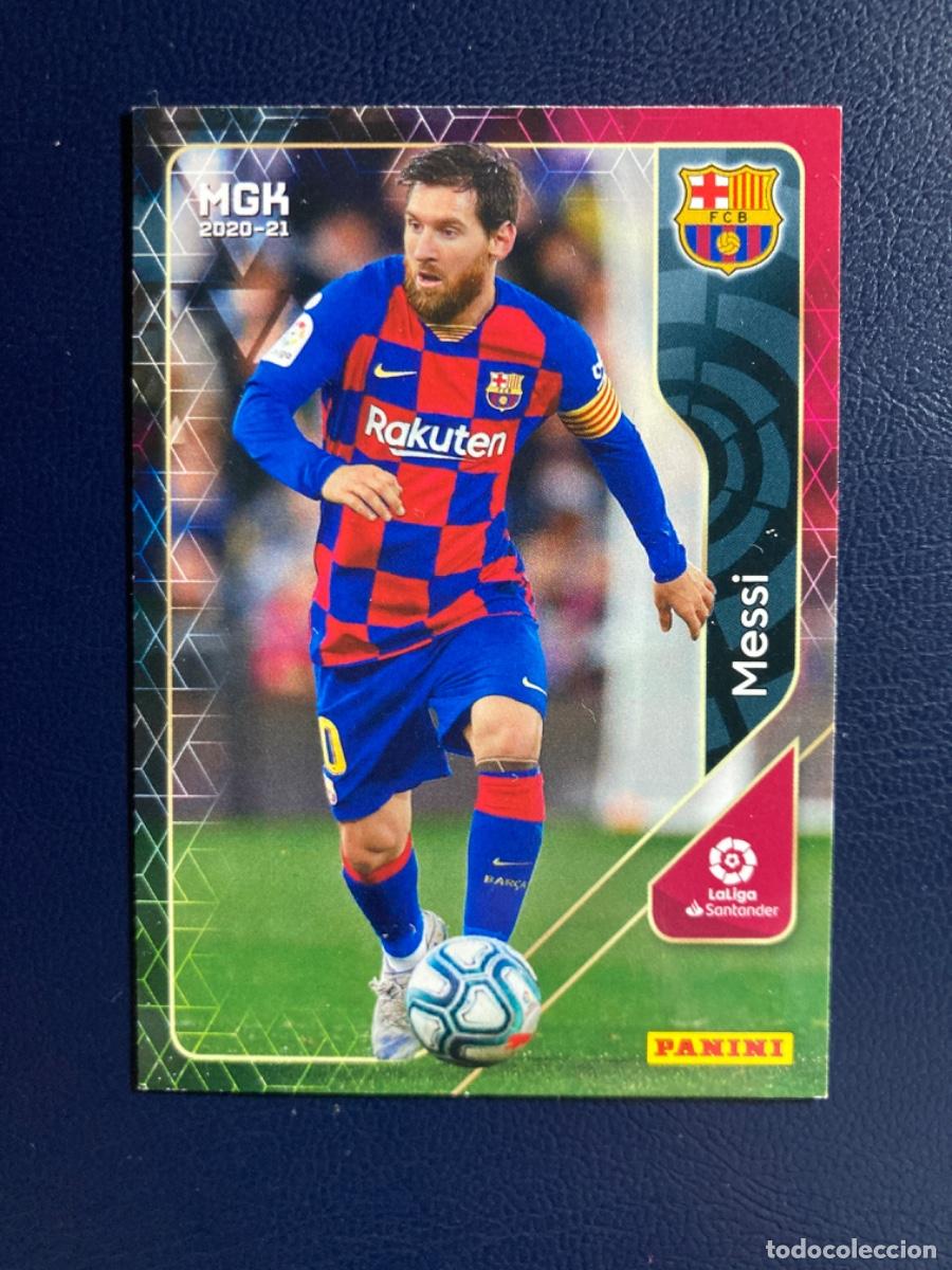 Cromos de F&uacute;tbol: 70 MESSI BARCELONA MGK 2020 2021 MEGACRACKS 20 21 PANINI