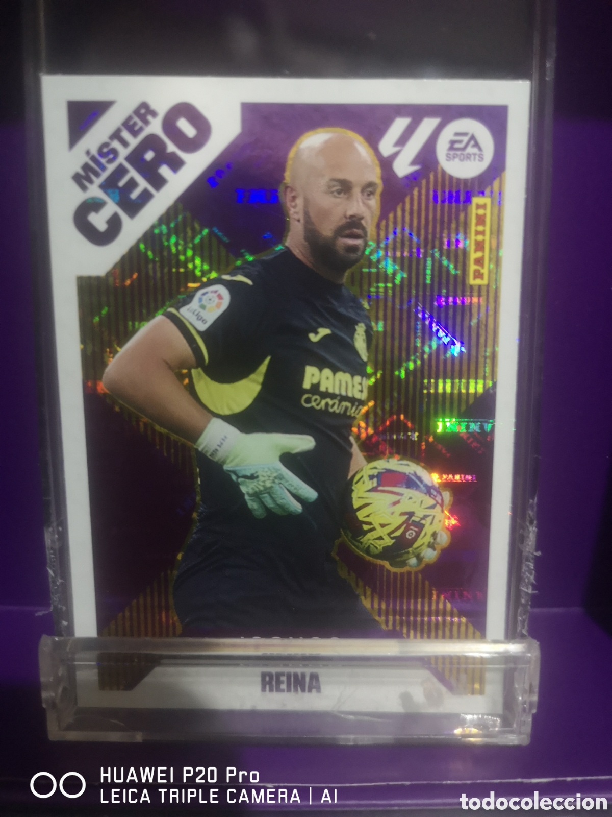 Cromos de F&uacute;tbol: LIGA ESTE 2025 2026 MISTER CERO ICONOS REINA VILLARREAL 15