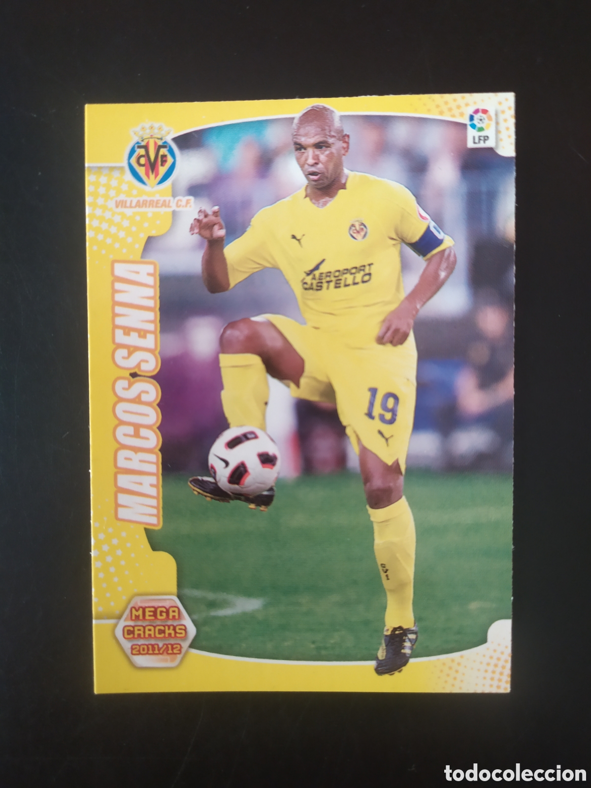 Cromos de F&uacute;tbol: Megacracks 2011 2012 11 12 panini Marcos Senna n&deg; 334 Villarreal