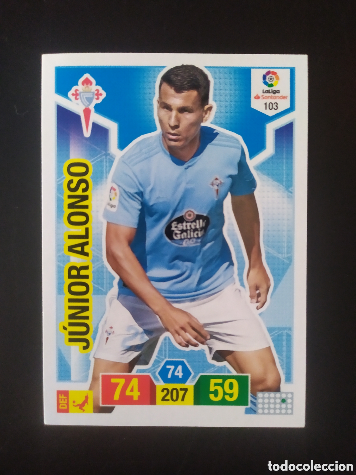 Cromos de F&uacute;tbol: Adrenalyn 2018 2019 18 19 panini Junior Alonso n&deg; 103 Celta Vigo