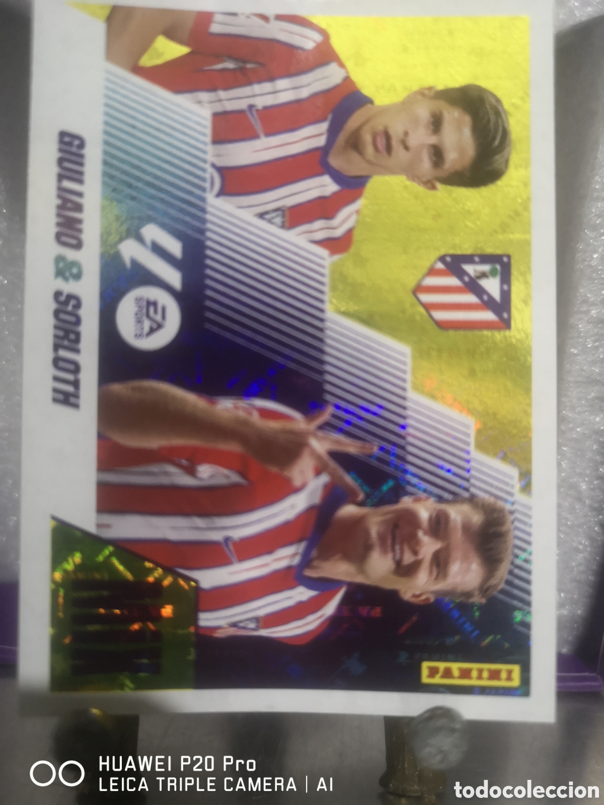 Cromos de F&uacute;tbol: LIGA ESTE 2025 2026 MIX GIULIANO / SORLOTH ATLETICO DE MADRID 9