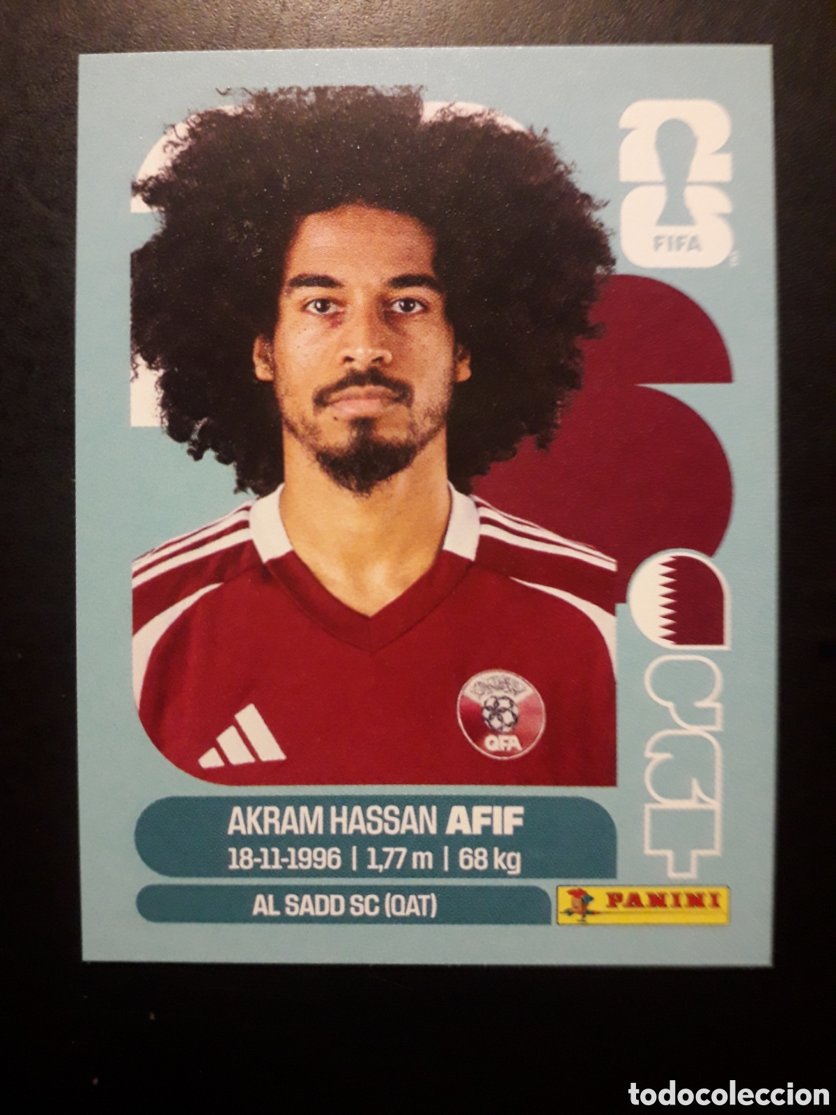 Cromos de F&uacute;tbol: AFIF QATAR QAT 18 MUNDIAL F&Uacute;TBOL 2026 FIFA WORLD CUP PANINI SIN PEGAR PEDIDO M&Iacute;NIMO 3&euro;