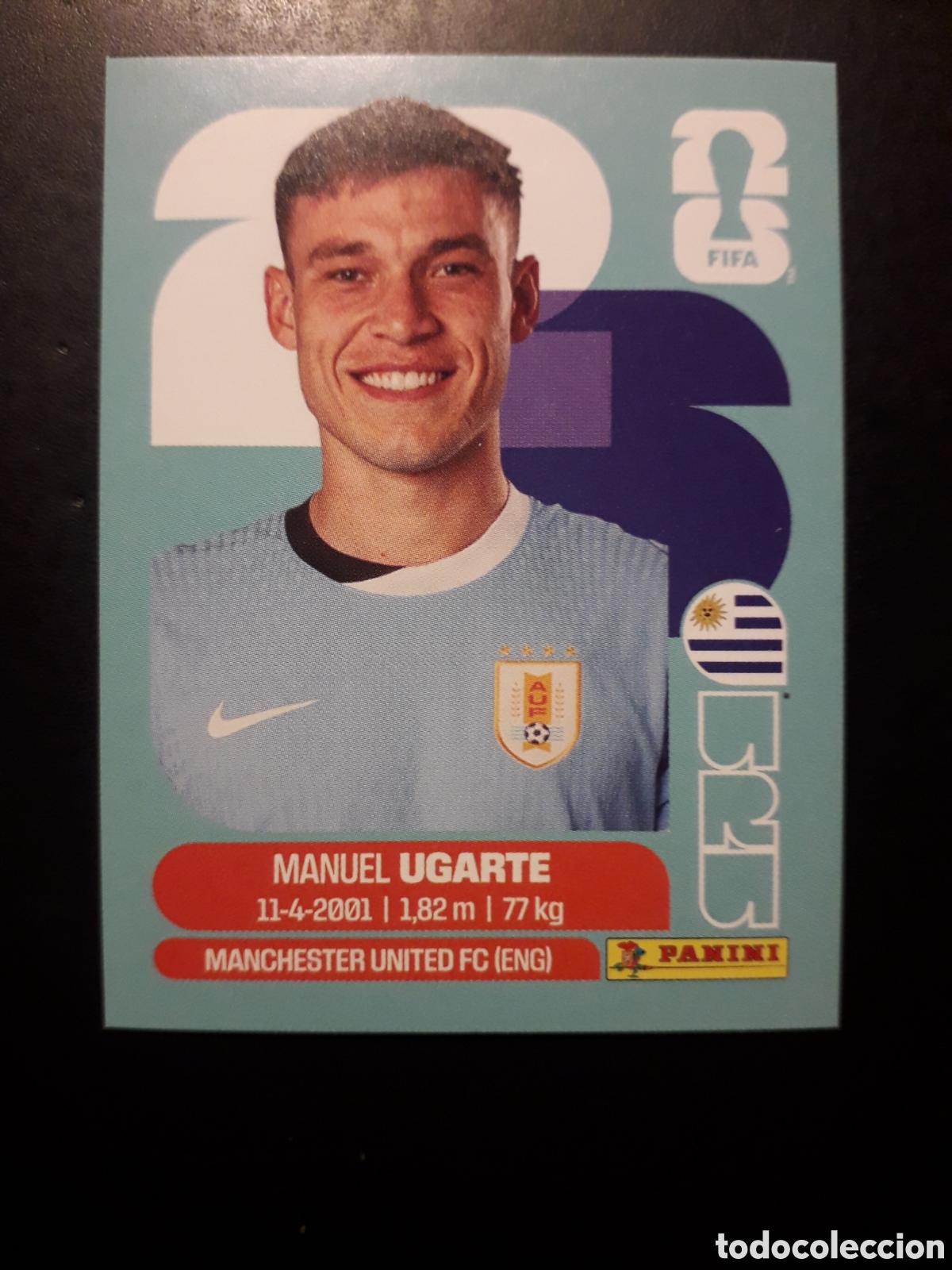 Cromos de F&uacute;tbol: UGARTE URUGUAY URU 14 MUNDIAL F&Uacute;TBOL 2026 FIFA WORLD CUP PANINI SIN PEGAR PEDIDO M&Iacute;NIMO 3&euro;