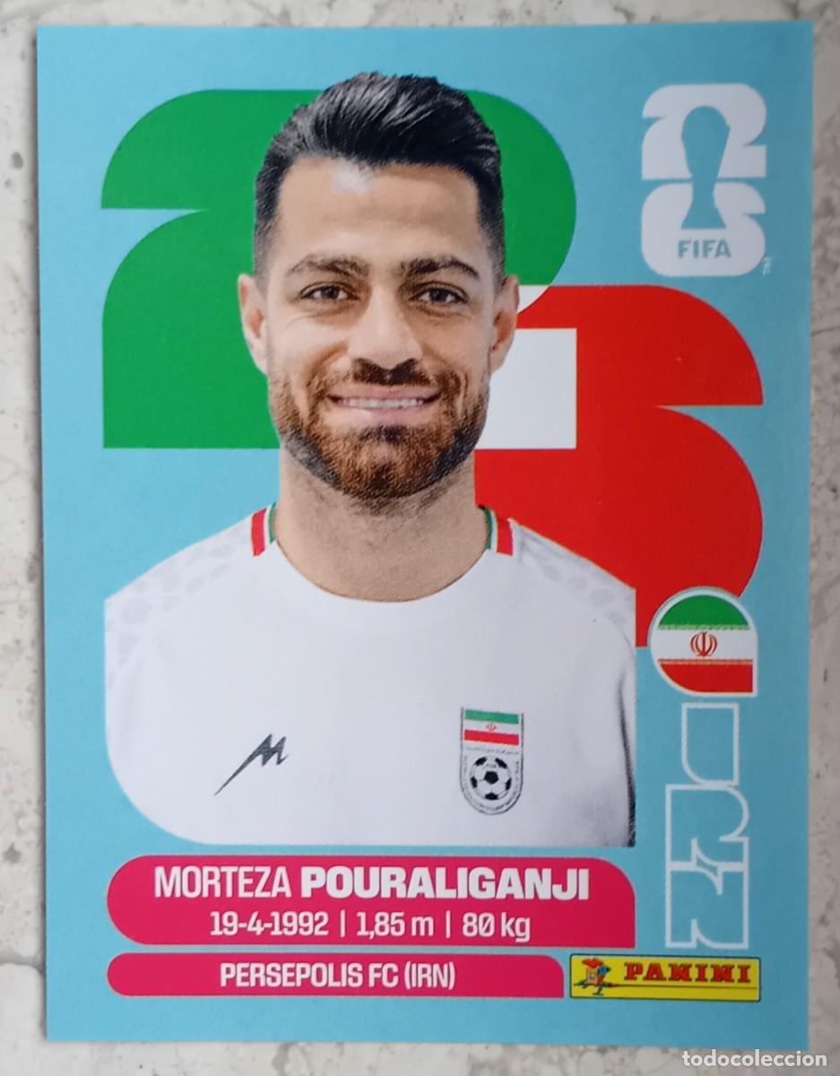 Cromos de F&uacute;tbol: Figurina Panini 2026 Cromo World Cup Usa Mundial 2026 Morteza Pouraliganhi Iran n IRN 3