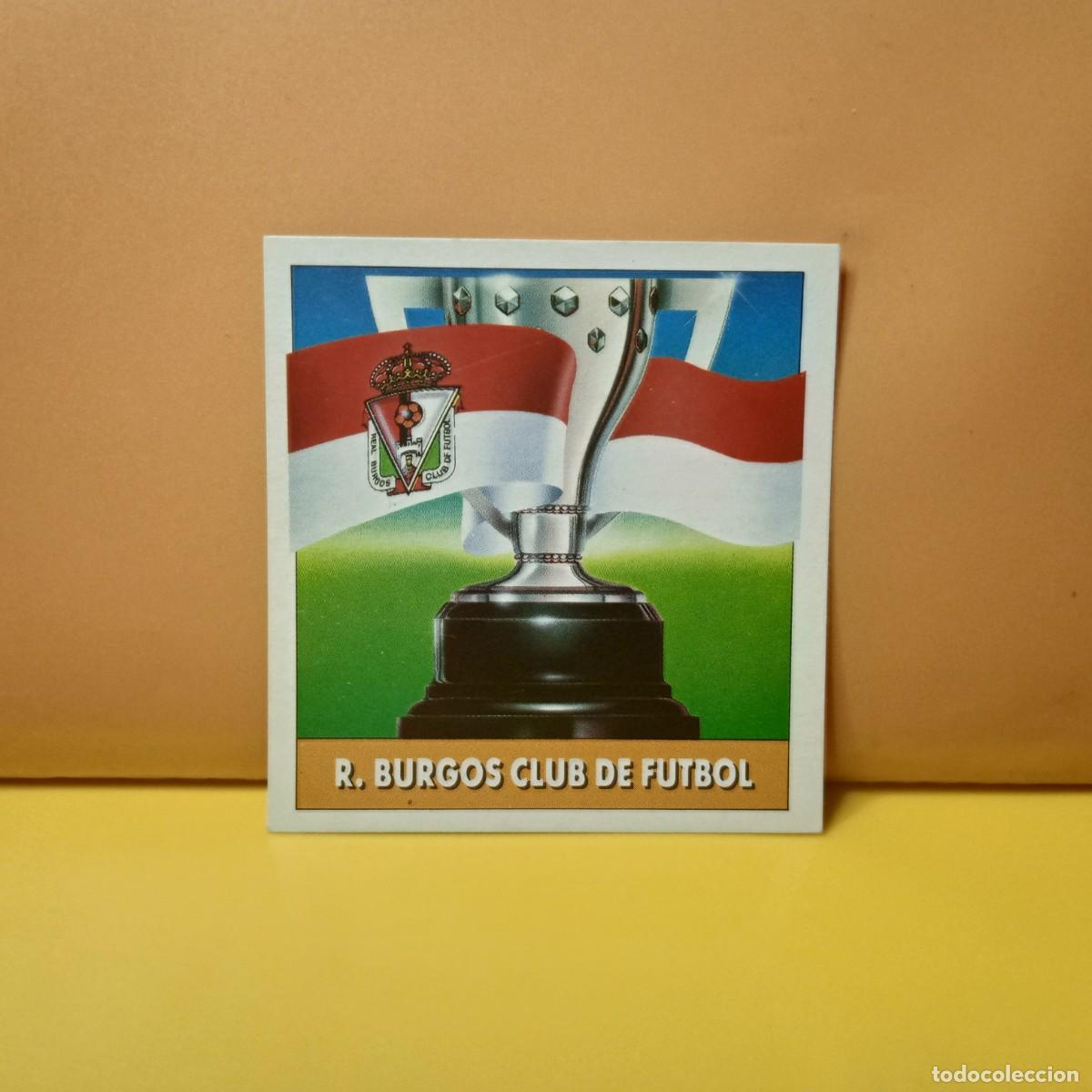 Cromos de F&uacute;tbol: EDICIONES ESTE 1992 1993 92 93 R. BURGOS C.F ESCUDO