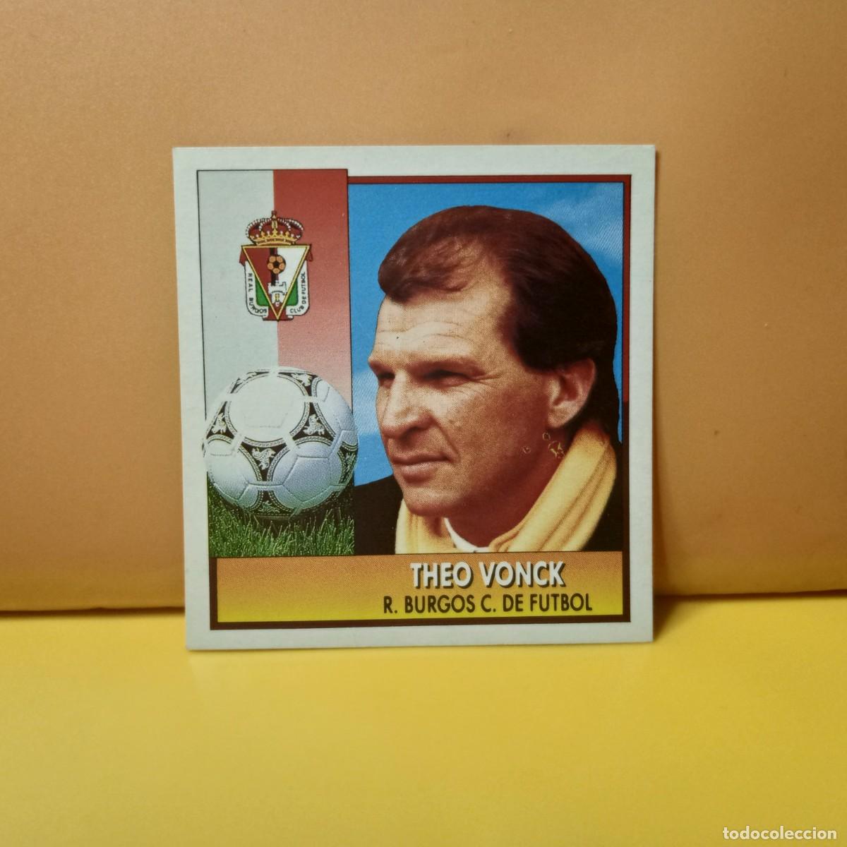 Cromos de F&uacute;tbol: EDICIONES ESTE 1992 1993 92 93 R. BURGOS C.F THEO VONCK
