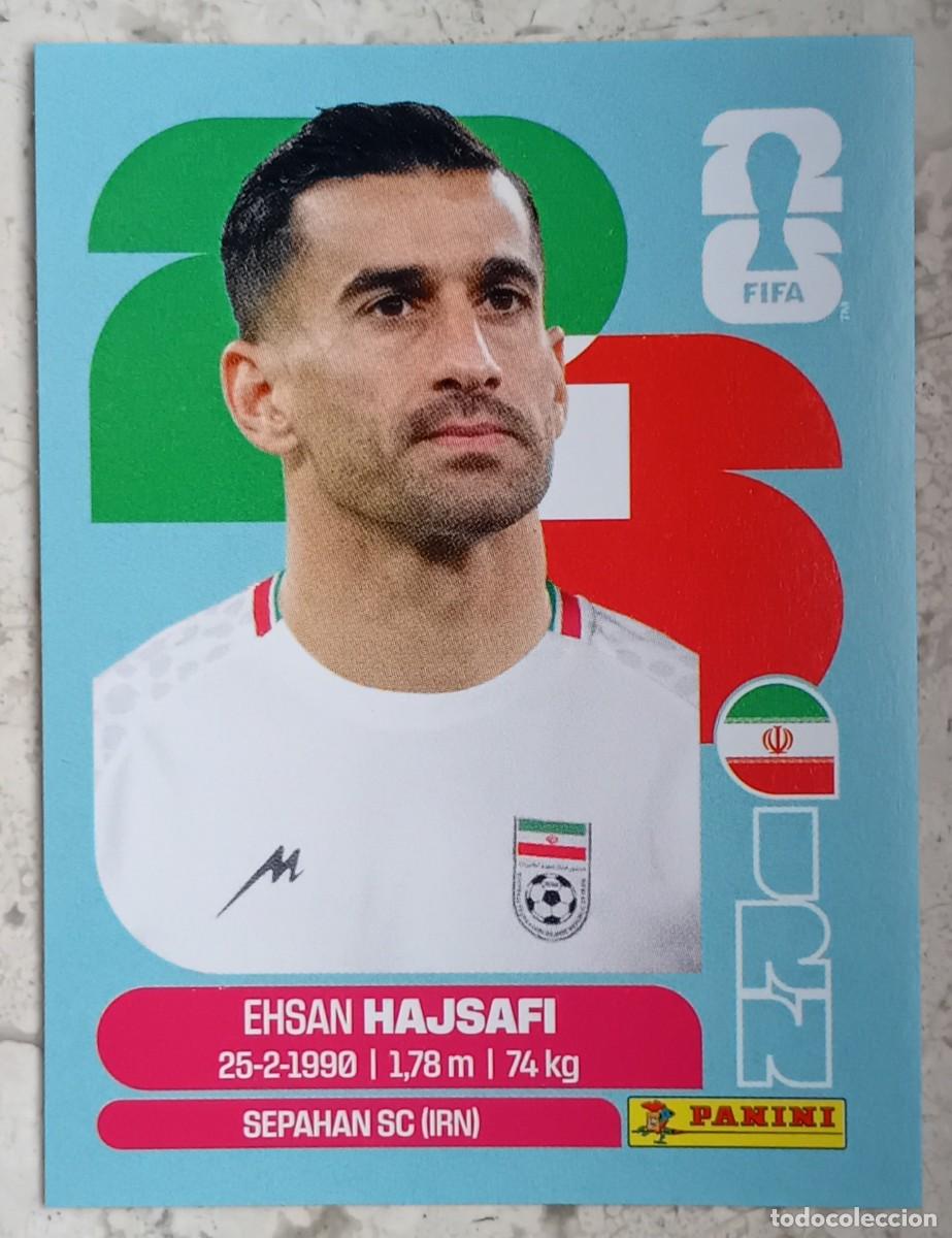 Cromos de F&uacute;tbol: Figurina Panini 2026 Cromo World Cup Usa Mundial 2026 Ehsan Hajsafi Iran n IRN 4