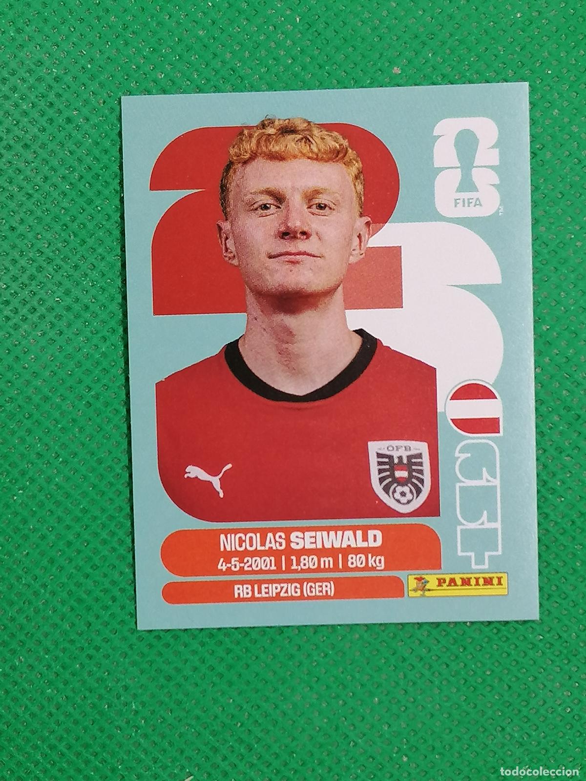 Football Stickers: AUT 15 AUT15 NICOLAS SEIWALD AUSTRIA ⚽ PANINI FIFA MUNDIAL WORLD CUP 26 2026 STICKER ⚽