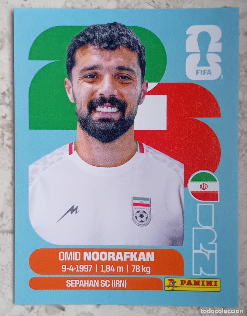 Football Stickers: Figurina Panini 2026 Cromo World Cup Usa Mundial 2026 Omid Noorafkan Iran n IRN 14