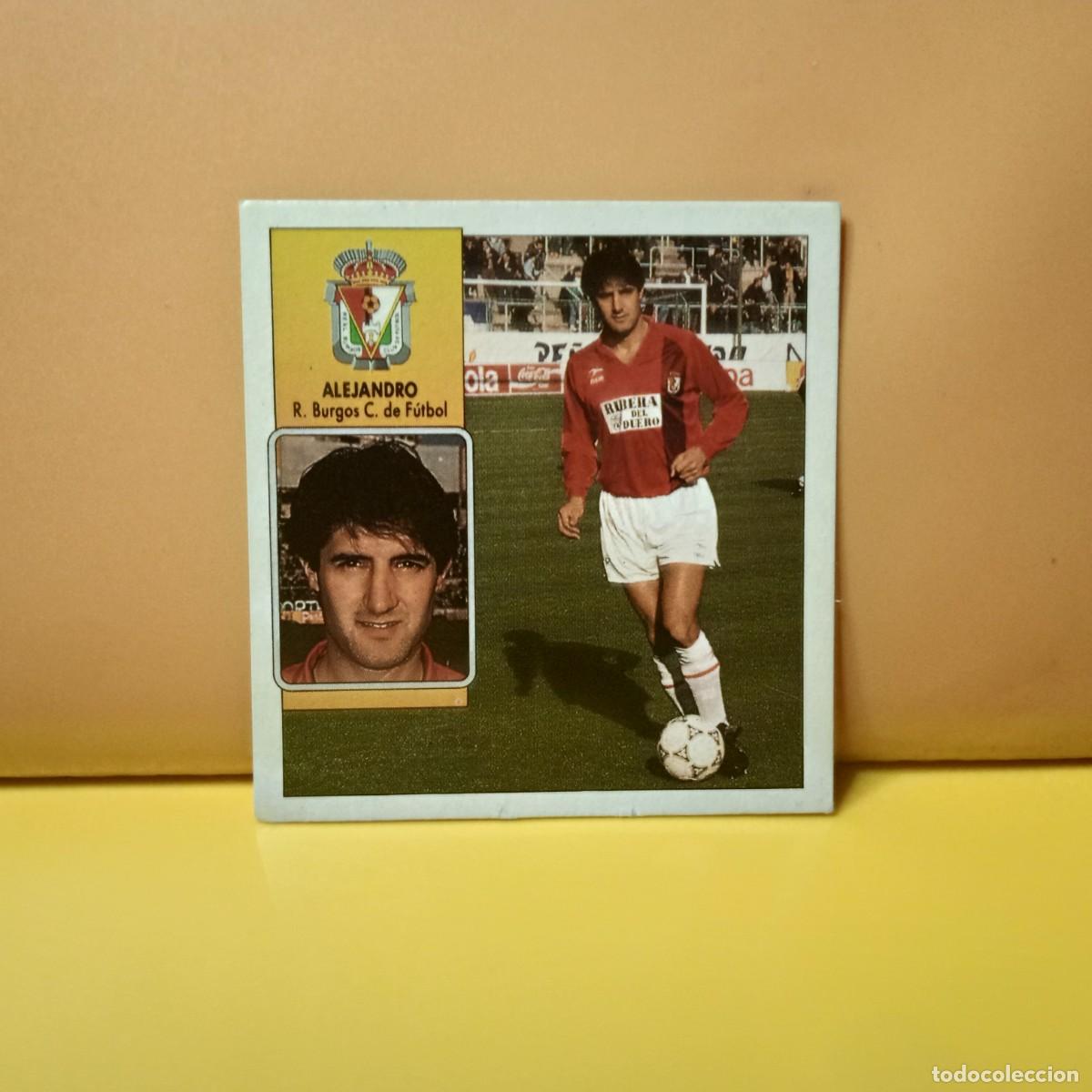 Football Stickers: EDICIONES ESTE 1992 1993 92 93 R. BURGOS C.F ALEJANDRO