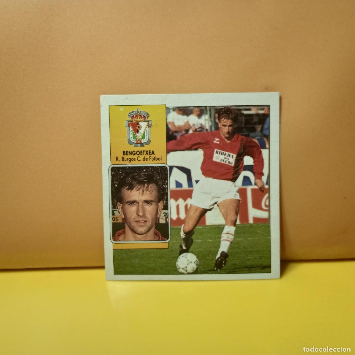 Cromos de Futebol: EDICIONES ESTE 1992 1993 92 93 R. BURGOS C.F BENGOETXEA