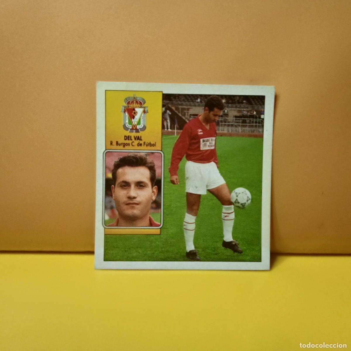 Cromos de Futebol: EDICIONES ESTE 1992 1993 92 93 R. BURGOS C.F DEL VAL