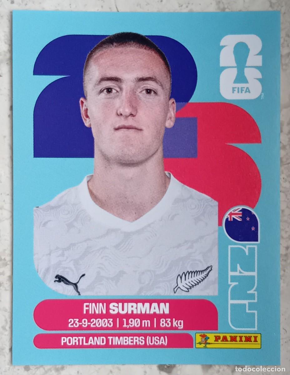 Cromos de Futebol: Figurina Panini 2026 Cromo World Cup Usa Mundial 2026 Finn Surman New Zeland n NZL 9