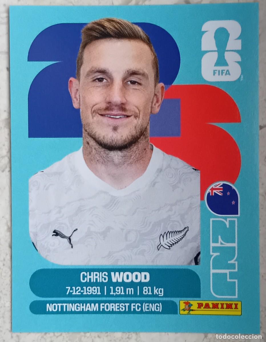 Cromos de Futebol: Figurina Panini 2026 Cromo World Cup Usa Mundial 2026 Chris Wood New Zeland n NZL 17