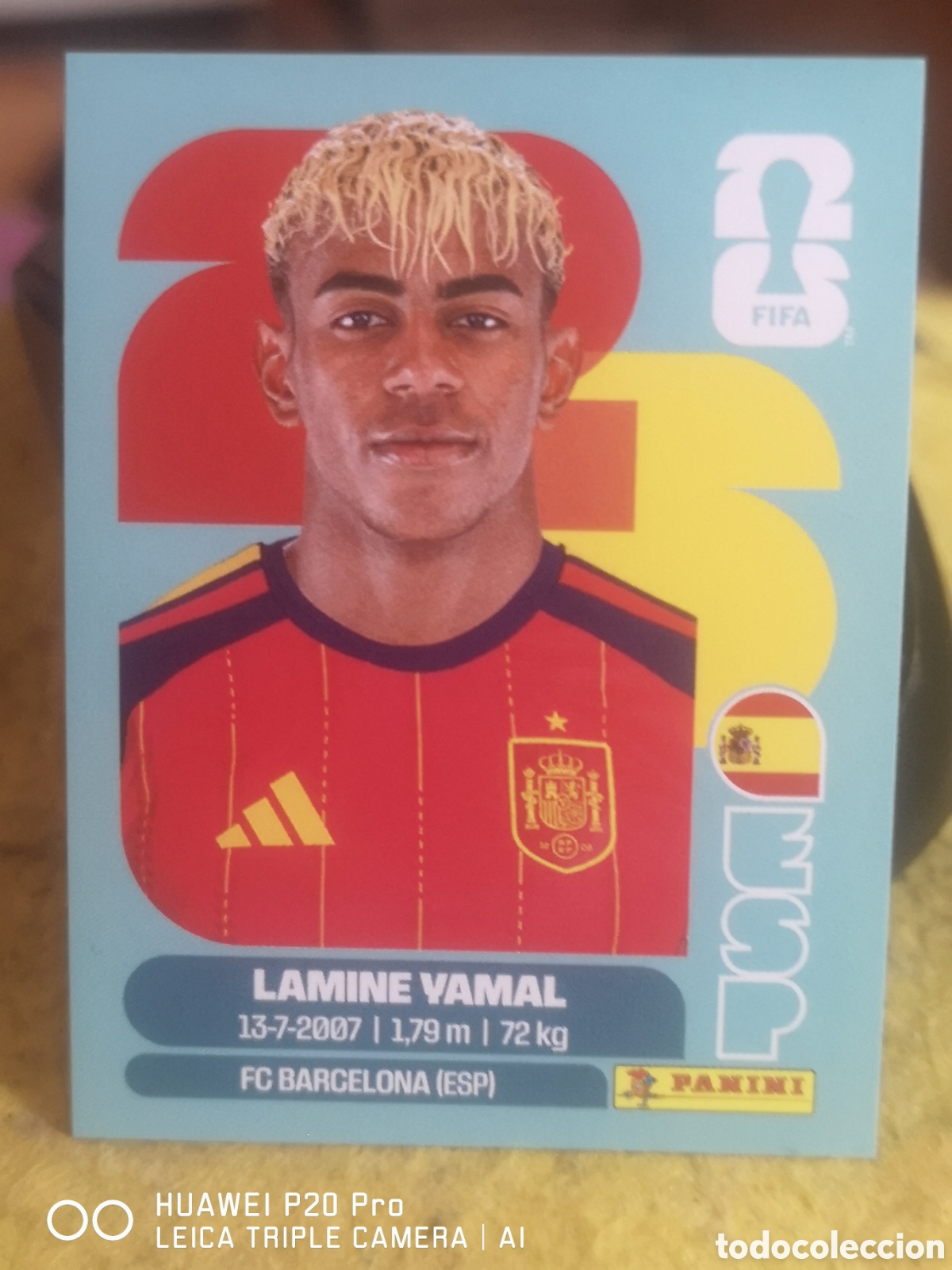 Cromos de Futebol: FIFA WORLD CUP MUNDIAL 2026 LAMINE YAMAL - ESP 15