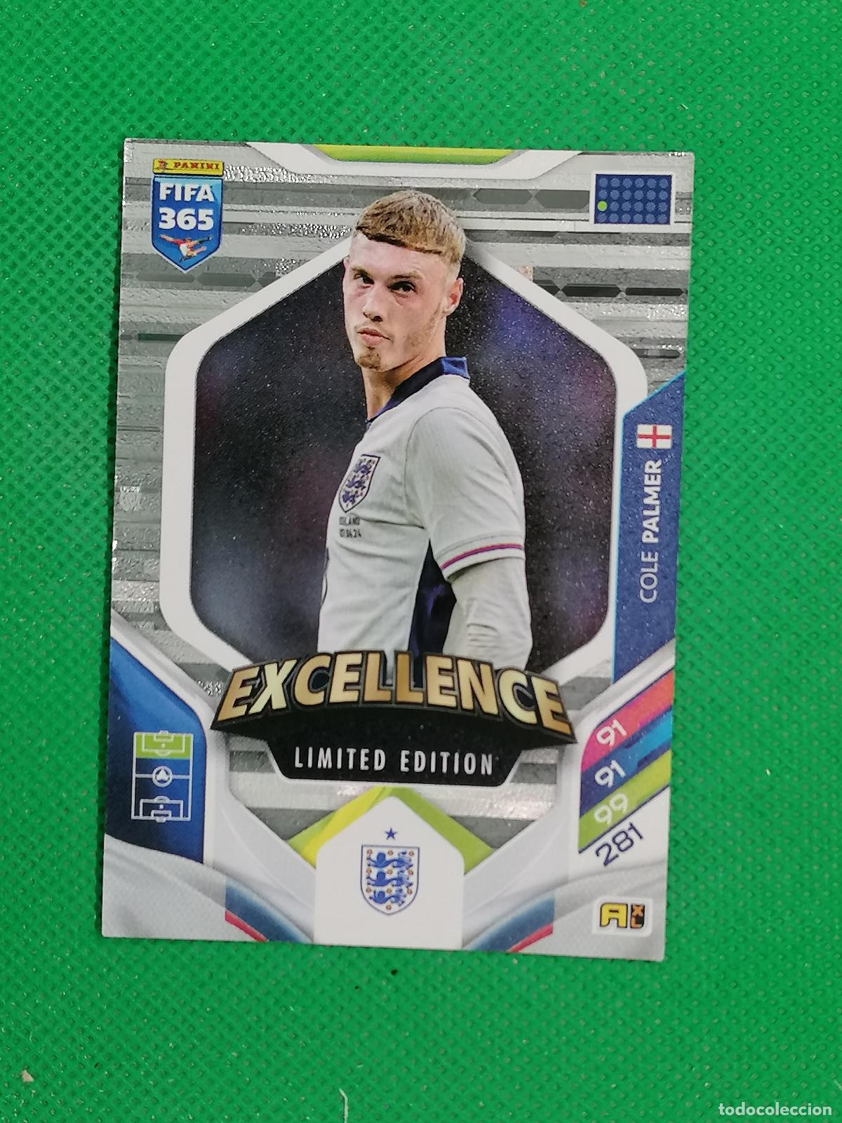 Cromos de Futebol: COLE PALMER INGLATERRA LIMITED EDITION EXCELLENCE ⚽ PANINI ADRENALYN FIFA 365 2025 2026 25 26 ⚽
