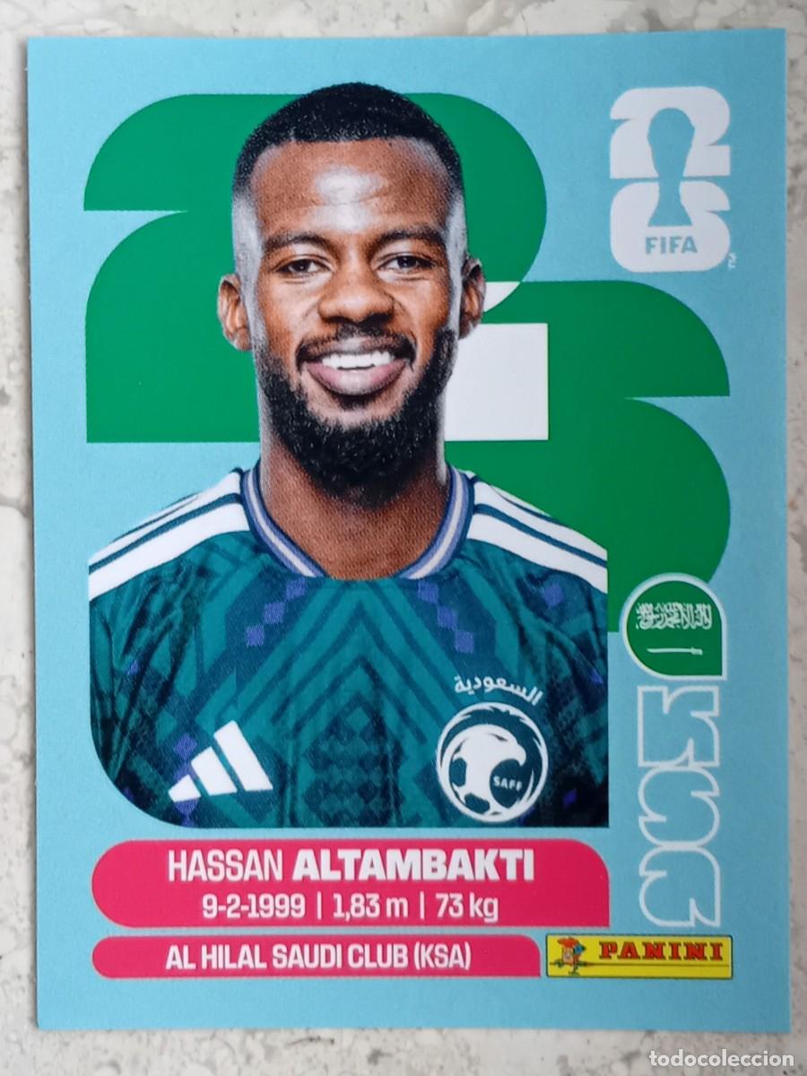 Football Stickers: Figurina Panini 2026 Cromo World Cup Usa Mundial 2026 Hassan Altambakti Saudi Arabia n KSA 8