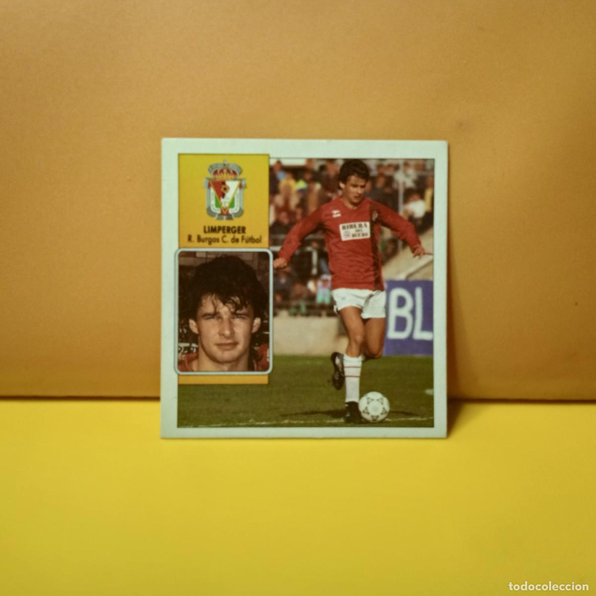 Cromos de F&uacute;tbol: EDICIONES ESTE 1992 1993 92 93 R. BURGOS C.F LIMPERGER