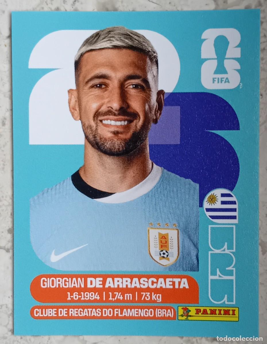 Cromos de F&uacute;tbol: Figurina Panini 2026 Cromo World Cup Usa Mundial 2026 Giorgian De Arrascaeta Uruguay n URU 11