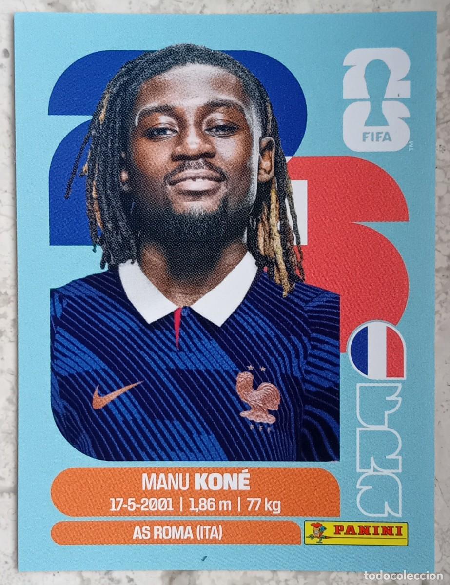 Cromos de F&uacute;tbol: Figurina Panini 2026 Cromo World Cup Usa Mundial 2026 Manu Kone France n FRA 11
