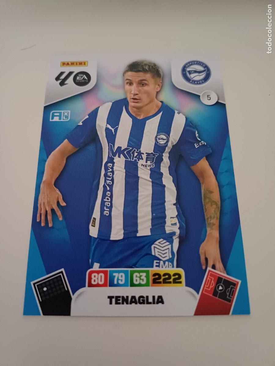 Cromos de F&uacute;tbol: 005 - Tenaglia - Alav&eacute;s