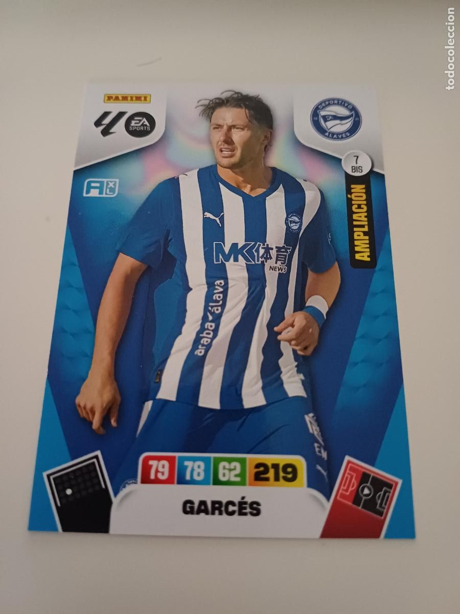 Cromos de F&uacute;tbol: 007Bis - Garc&eacute;s (Alav&eacute;s) Ampliaci&oacute;n