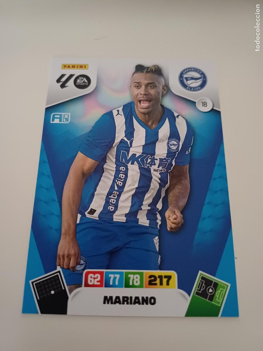 Cromos de F&uacute;tbol: 018 - Mariano - Alav&eacute;s