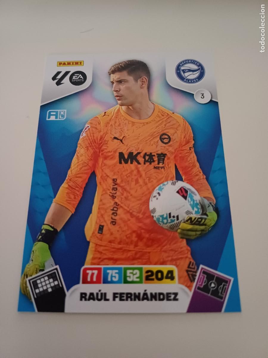 Cromos de F&uacute;tbol: 003 - Ra&uacute;l Fern&aacute;ndez - Alav&eacute;s