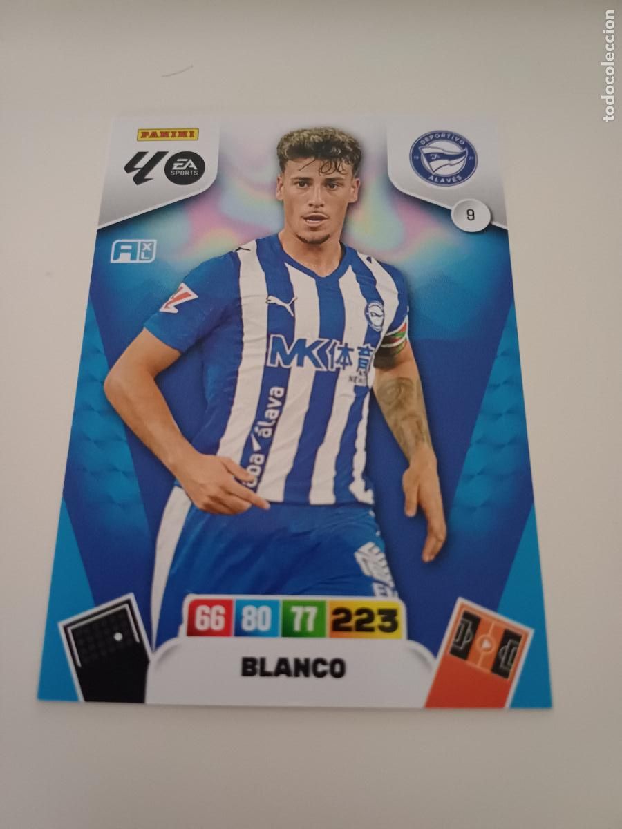 Cromos de F&uacute;tbol: 009 - Blanco - Alav&eacute;s
