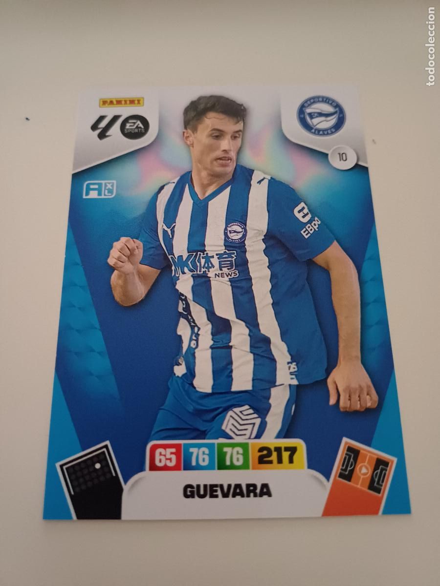 Cromos de F&uacute;tbol: 010 - Guevara - Alav&eacute;s
