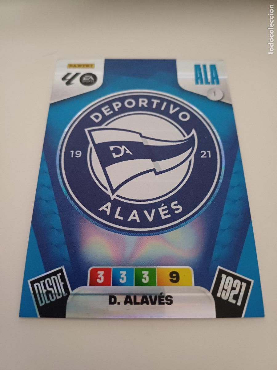 Cromos de F&uacute;tbol: 001 - Escudo - Alav&eacute;s