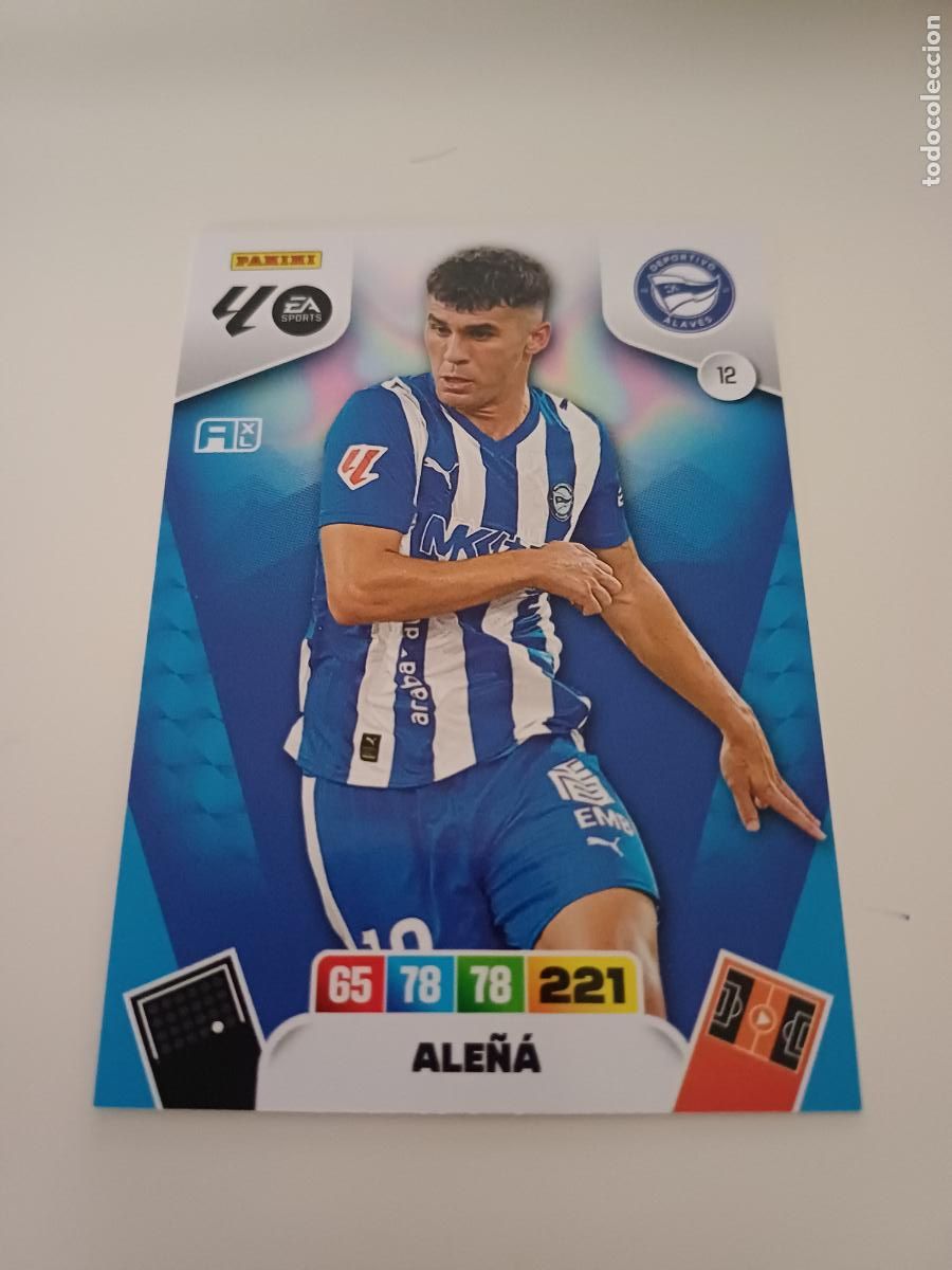 Cromos de F&uacute;tbol: 012 - Ale&ntilde;&aacute; - Alav&eacute;s