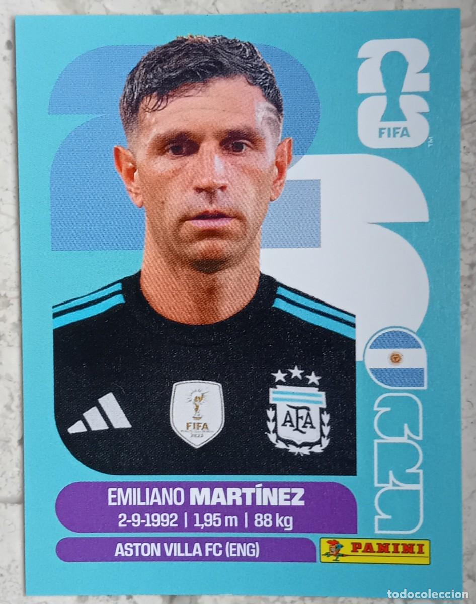 Cromos de F&uacute;tbol: Figurina Panini 2026 Cromo World Cup Usa Mundial 2026 Emiliano Martinez Argentina n ARG 2
