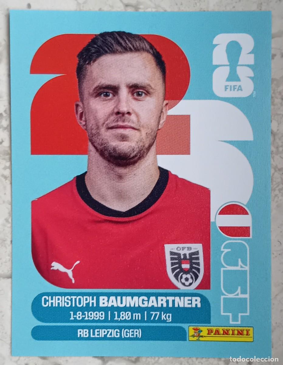 Cromos de F&uacute;tbol: Figurina Panini 2026 Cromo World Cup Usa Mundial 2026 Cristoph Baumgartner Austria n AUT 18