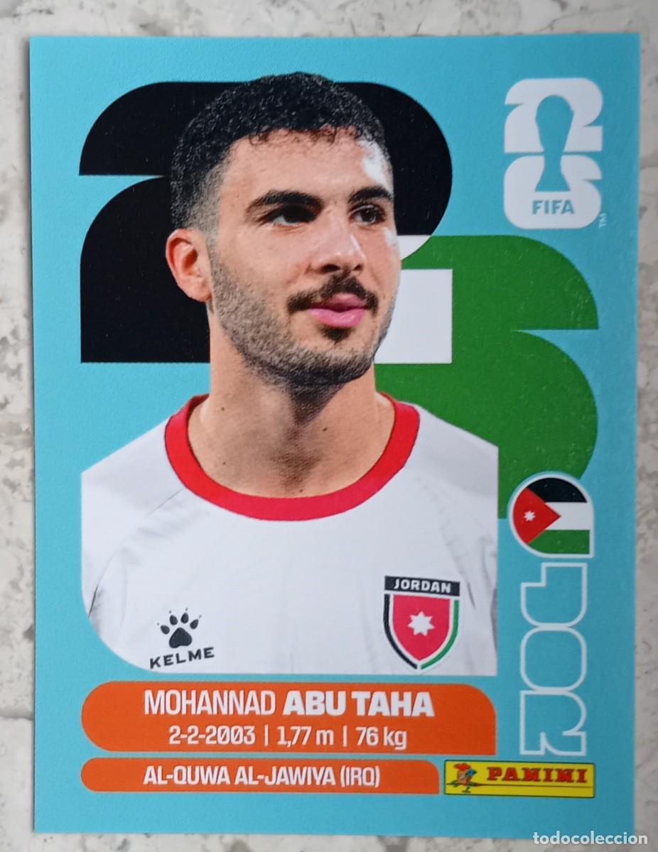 Cromos de F&uacute;tbol: Figurina Panini 2026 Cromo World Cup Usa Mundial 2026 Mohannad Abu Taba Jordan n JOR 12
