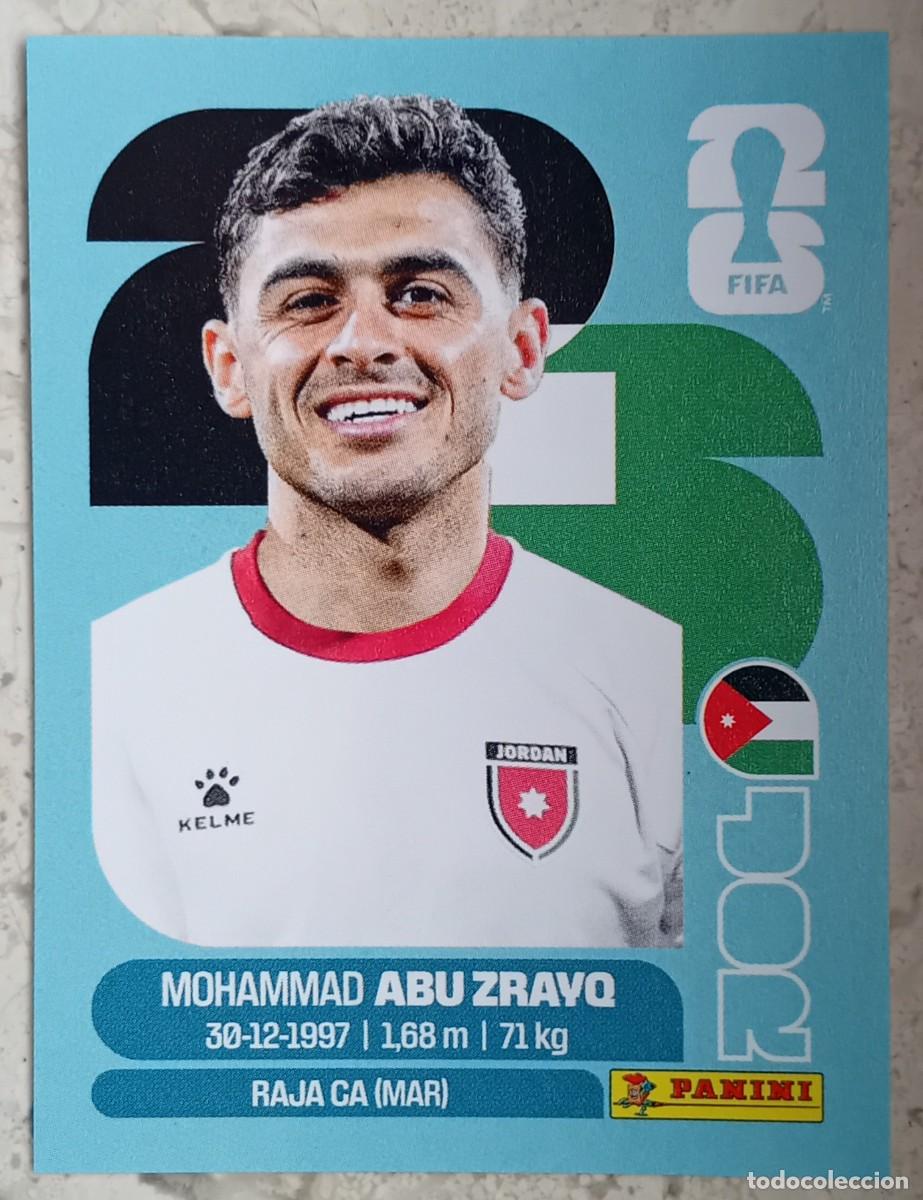 Cromos de F&uacute;tbol: Figurina Panini 2026 Cromo World Cup Usa Mundial 2026 Mohammad Abu Zrayq Jordan n JOR 19