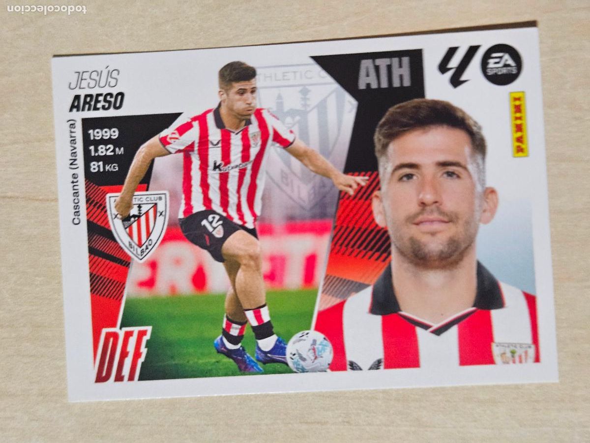 Cromos de F&uacute;tbol: 32 ARESO ( FICHAJE ) - ATHLETIC DE BILBAO - EDICIONES ESTE 2025-26 - 25/26 (NUEVO)