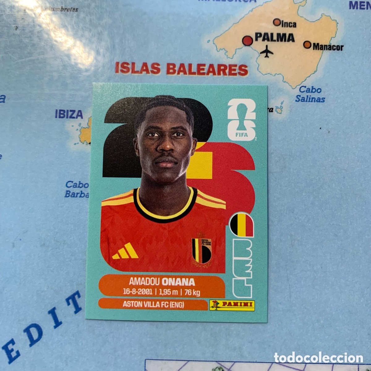 Figurine di Calcio: B&eacute;lgica n&uacute;mero 10 cromo panini Mundial Fifa World Cup 2026