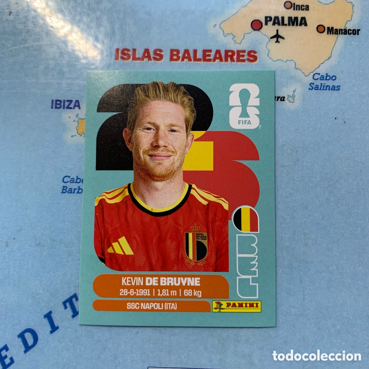 Figurine di Calcio: B&eacute;lgica n&uacute;mero 15 cromo panini Mundial Fifa World Cup 2026