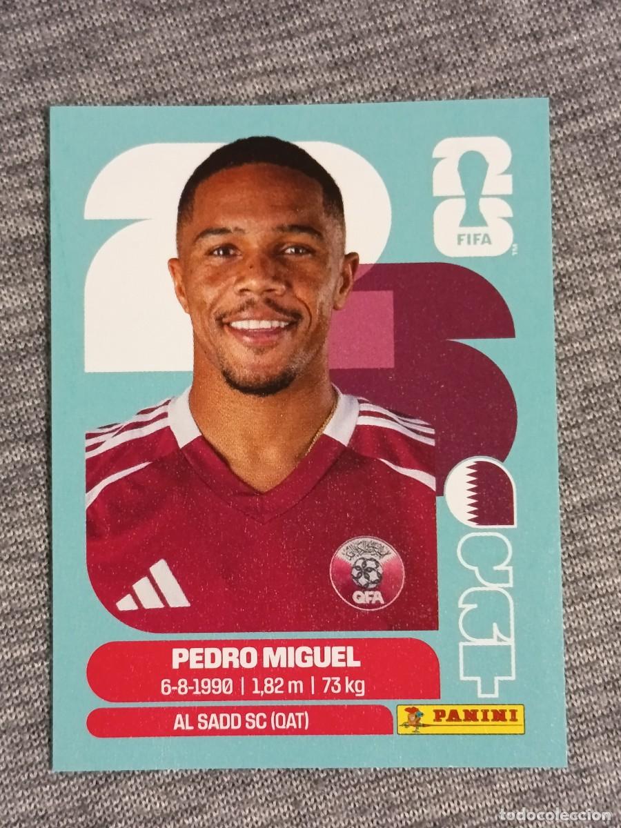 Cromos de F&uacute;tbol: PEDRO MIGUEL QAT 7 STICKER MUNDIAL 2026 PANINI FIFA WORLD CUP NUEVO