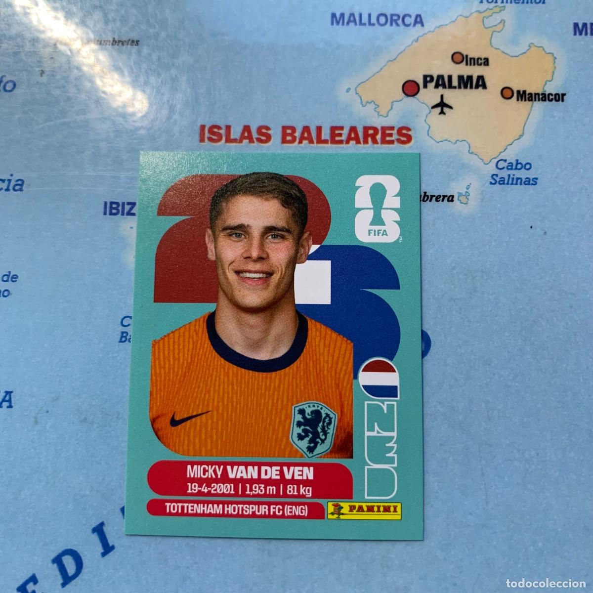 Cromos de F&uacute;tbol: Pa&iacute;ses Bajos n&uacute;mero 4 cromo panini Mundial Fifa World Cup 2026