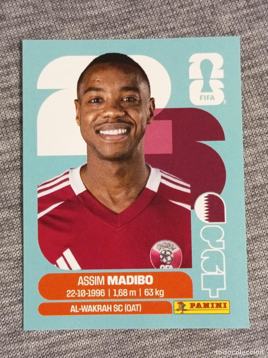 Cromos de F&uacute;tbol: MADIBO QAT 11 STICKER MUNDIAL 2026 PANINI FIFA WORLD CUP NUEVO