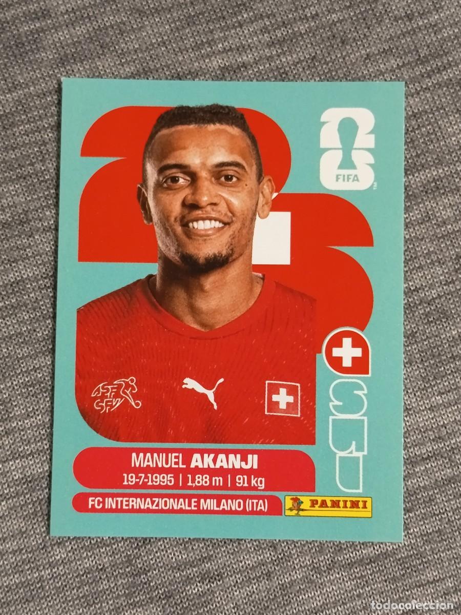 Cromos de F&uacute;tbol: AKANJI SUI 4 STICKER MUNDIAL 2026 PANINI FIFA WORLD CUP NUEVO
