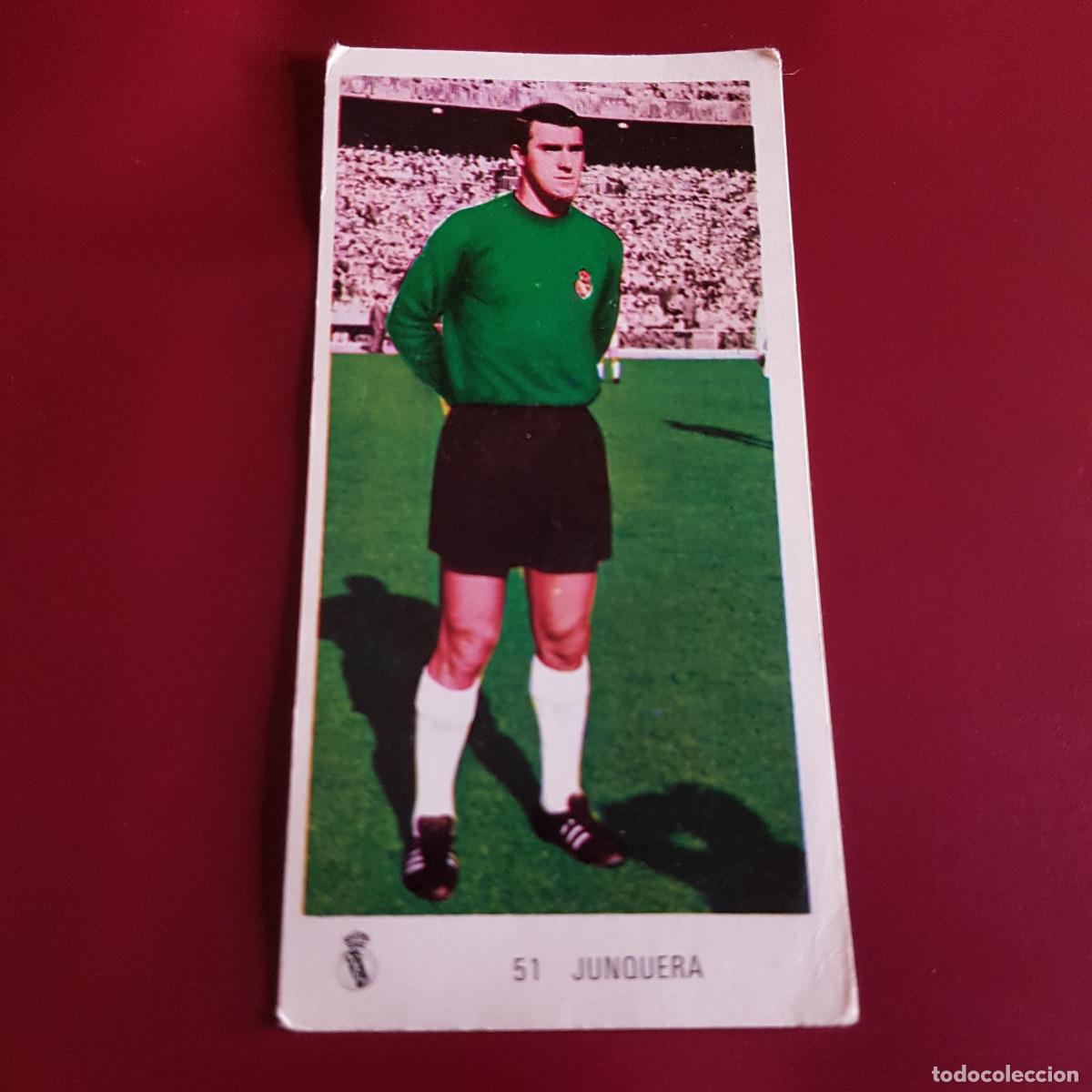 Cromos de F&uacute;tbol: RUIZ ROMERO - FUTBOL 1971 1972 - 71 72 - R MADRID - JUNQUERA 51 - NUNCA PEGADO