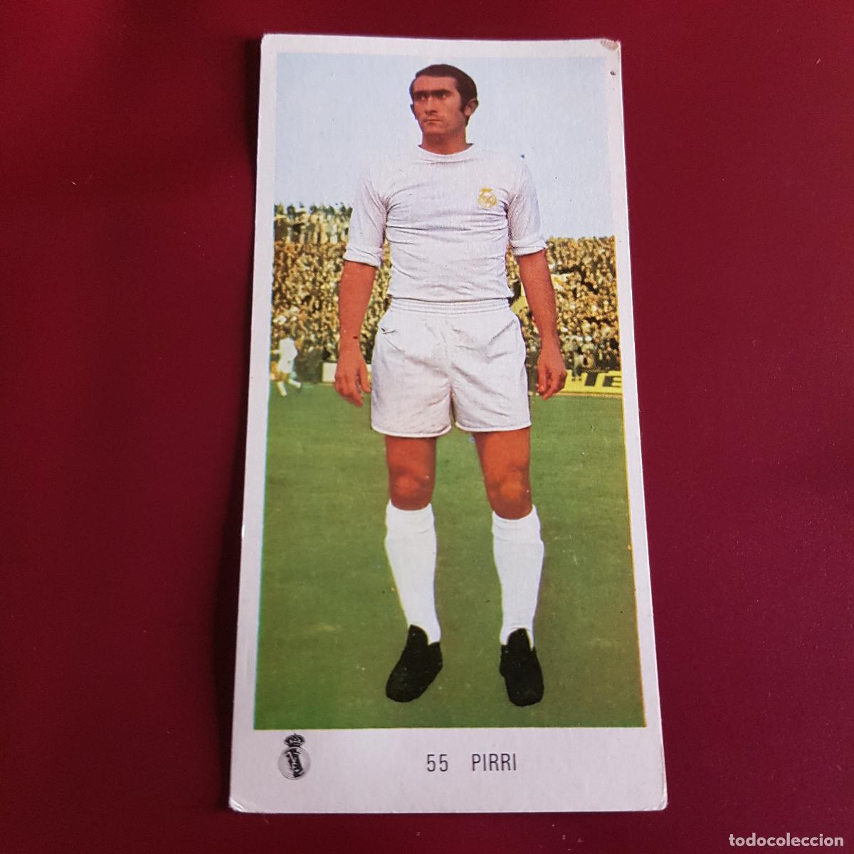 Cromos de F&uacute;tbol: RUIZ ROMERO - FUTBOL 1971 1972 - 71 72 - R MADRID - PIRRI 55 - NUNCA PEGADO