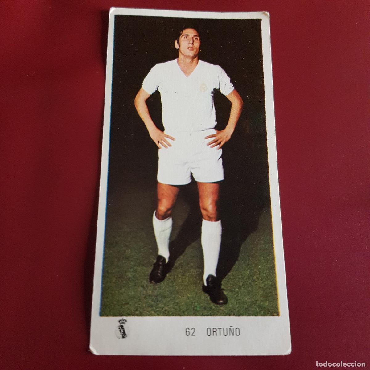 Cromos de F&uacute;tbol: RUIZ ROMERO - FUTBOL 1971 1972 - 71 72 - R MADRID - ORTU&Ntilde;O 62 - NUNCA PEGADO